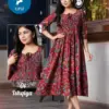 Kaya Ishqiya Chanderi Wholesale Anarkali Kurtis Catalog